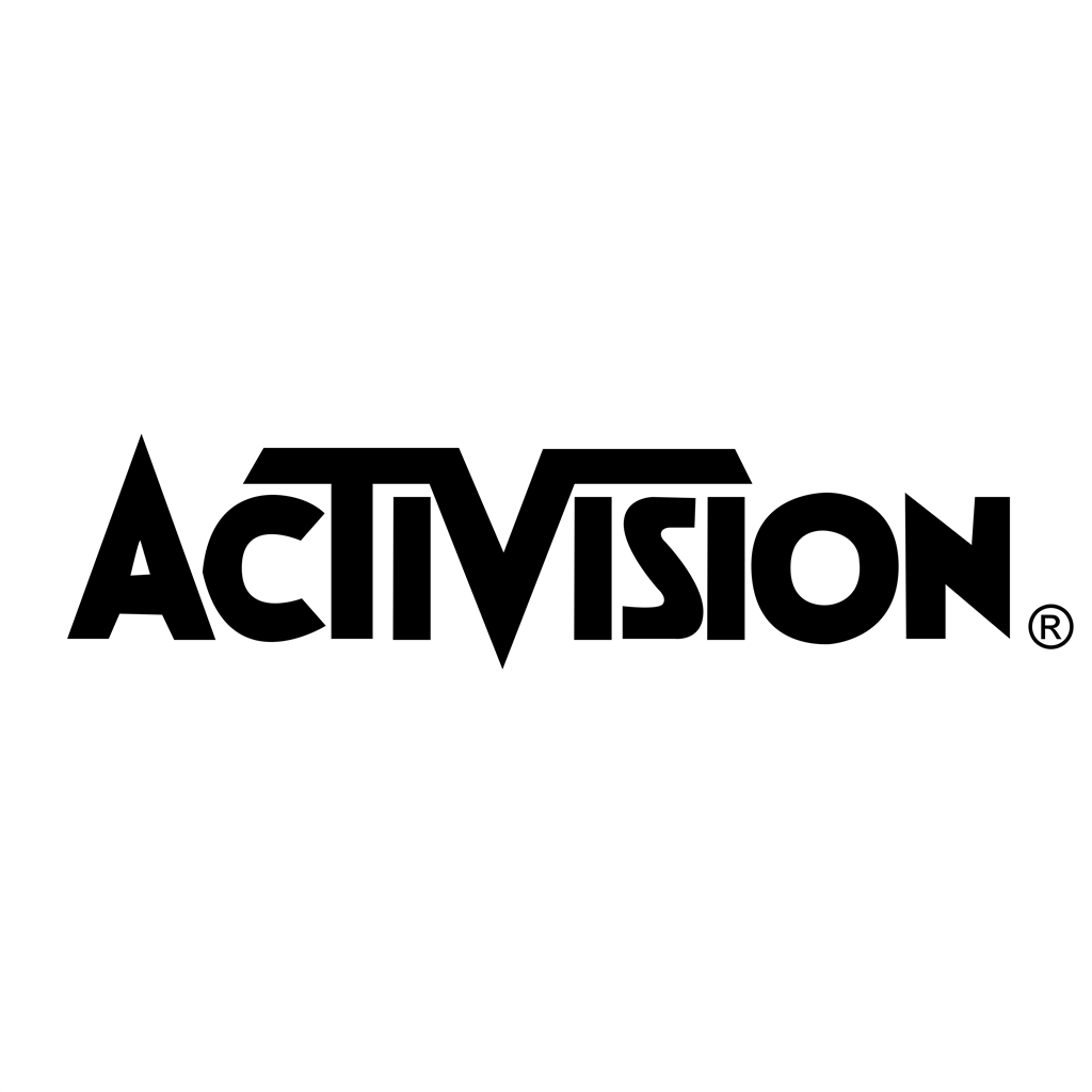 Activision logotype, transparent .png, medium, large