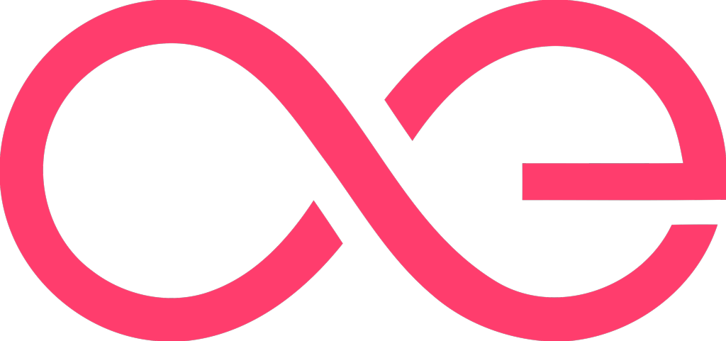Aeternity coin logotype, transparent .png, medium, large