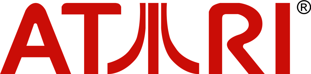 Atari R logotype, transparent .png, medium, large