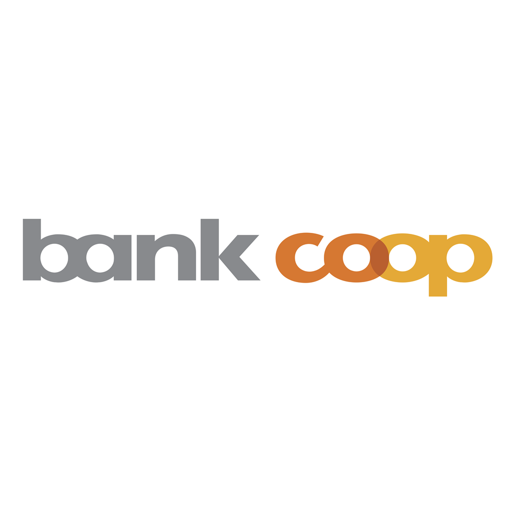 Bank Coop logotype, transparent .png, medium, large