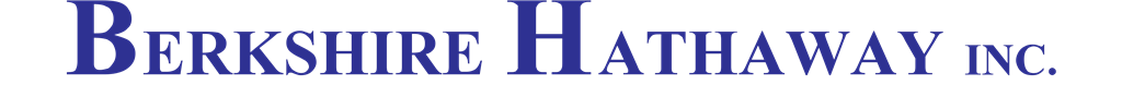 Berkshire Hathaway logotype, transparent .png, medium, large