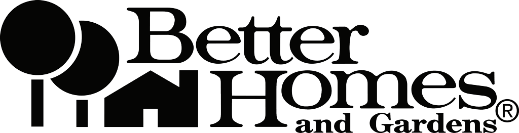 Better Homes and Gardens logotype, transparent .png, medium, large