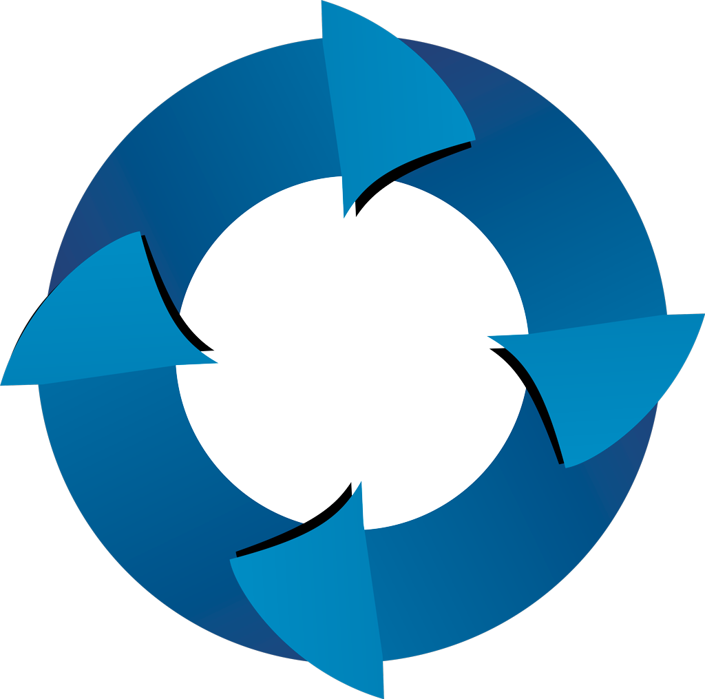 CNX logotype, blue, transparent .png, medium, large