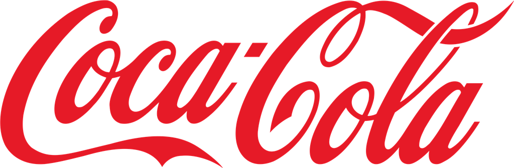 Coca-Cola logotype, transparent .png, medium, large