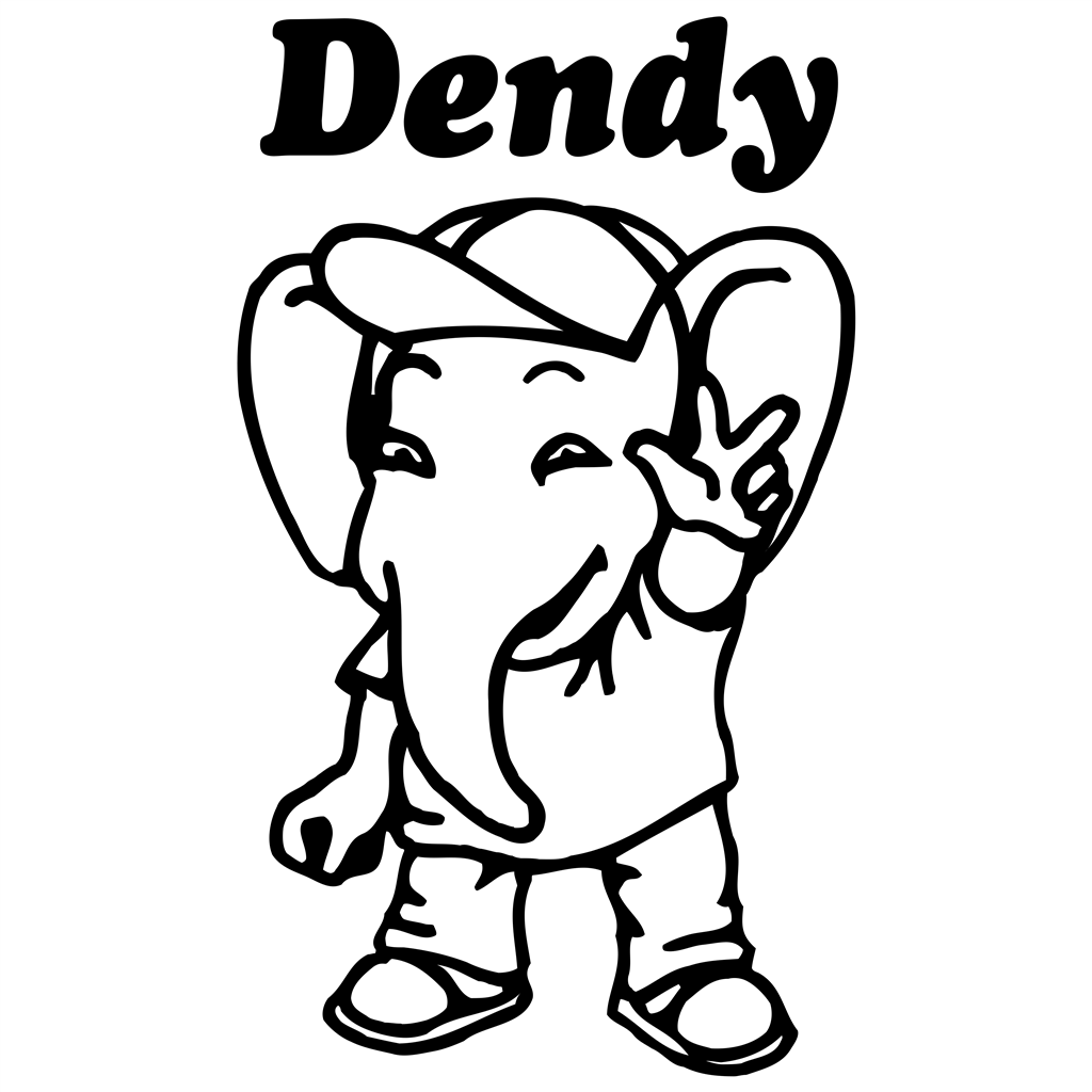 Dendy logotype, transparent .png, medium, large