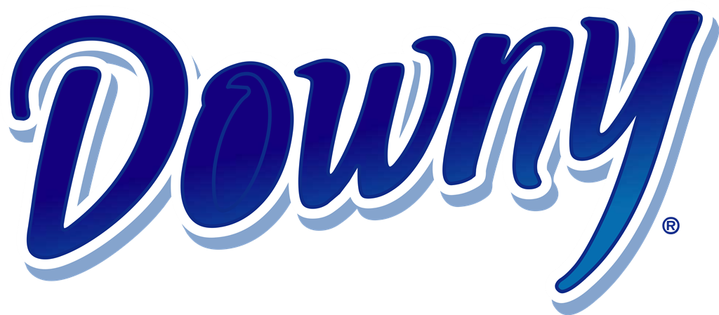 Downy logotype, transparent .png, medium, large