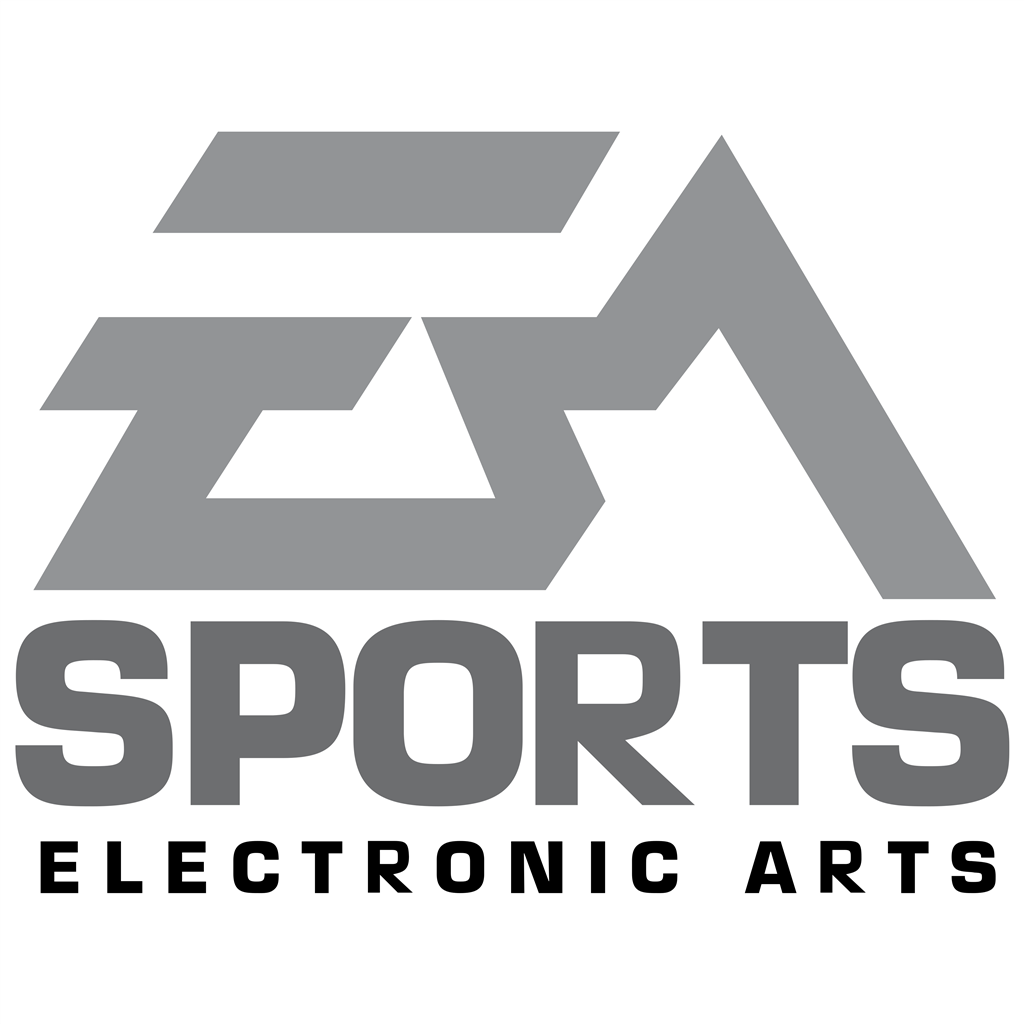 EA Sports Electronic Arts logotype, transparent .png, medium, large