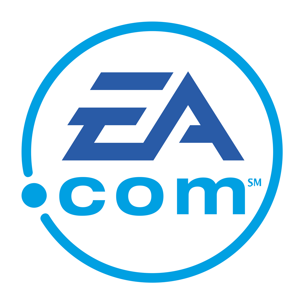 EA com logotype, transparent .png, medium, large