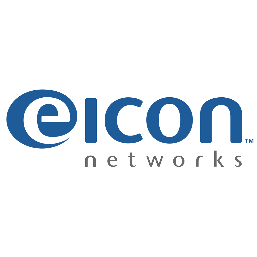 Eicon networks logotype, transparent .png, medium, large