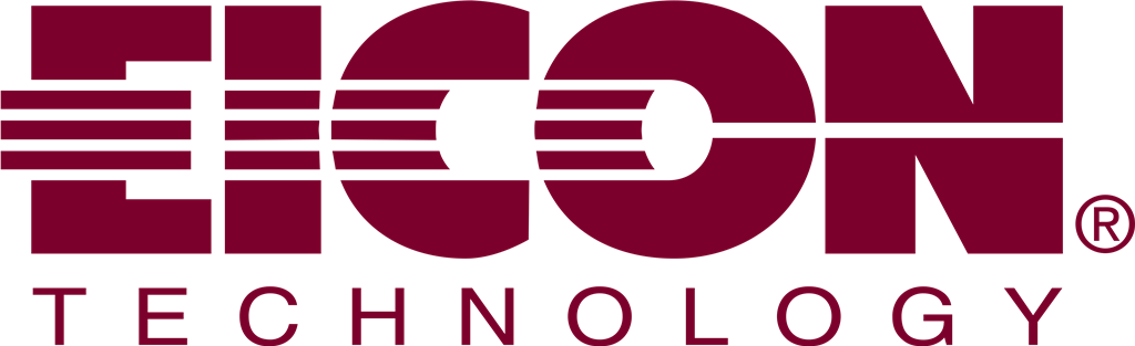 Eicon Technology logotype, transparent .png, medium, large