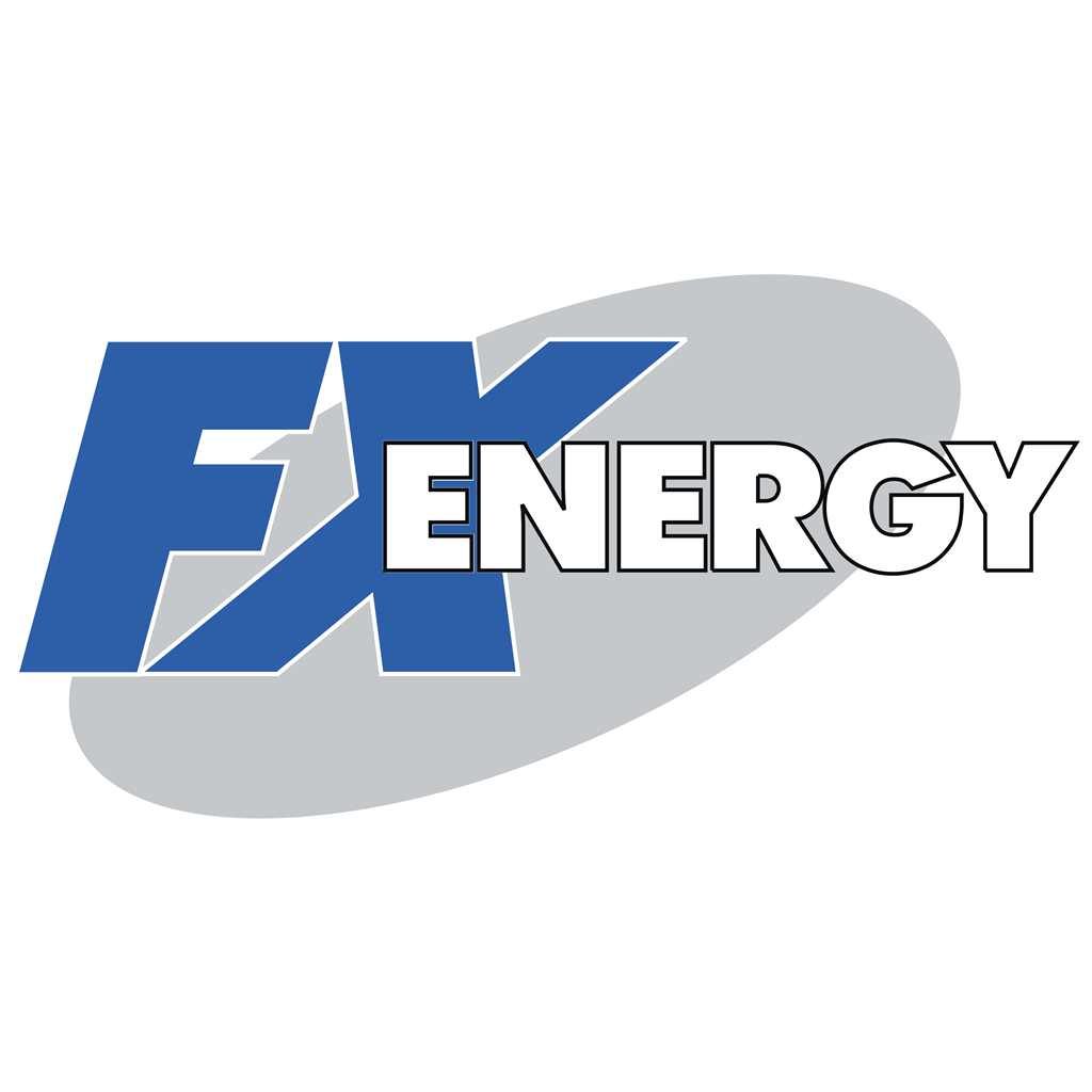 FX Energy logotype, transparent .png, medium, large