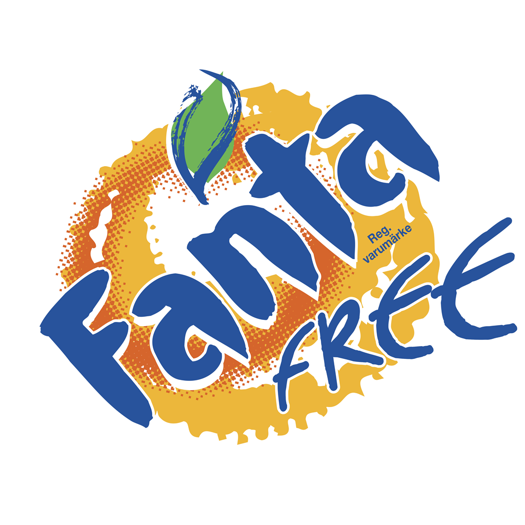 Fanta Free logotype, transparent .png, medium, large