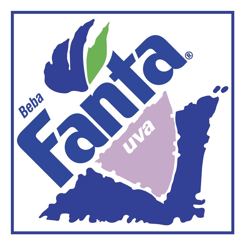 Fanta Uva logotype, transparent .png, medium, large