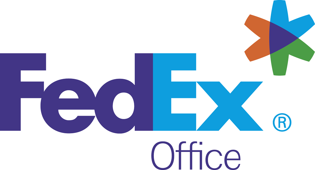FedEx Office colored logotype, transparent .png, medium, large