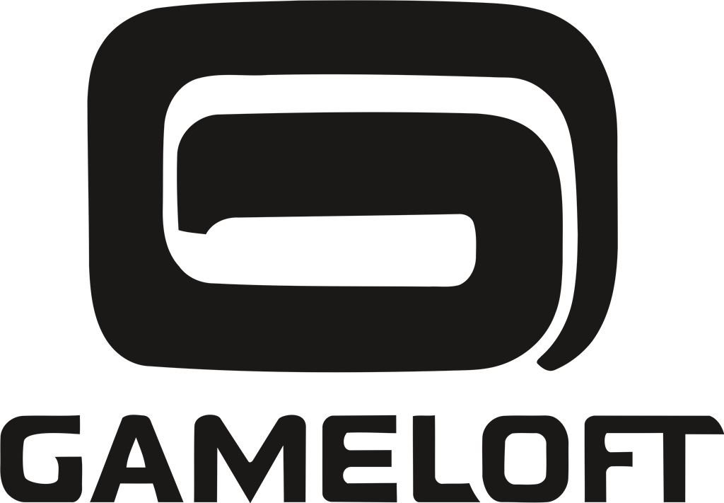 Gameloft logotype, transparent .png, medium, large