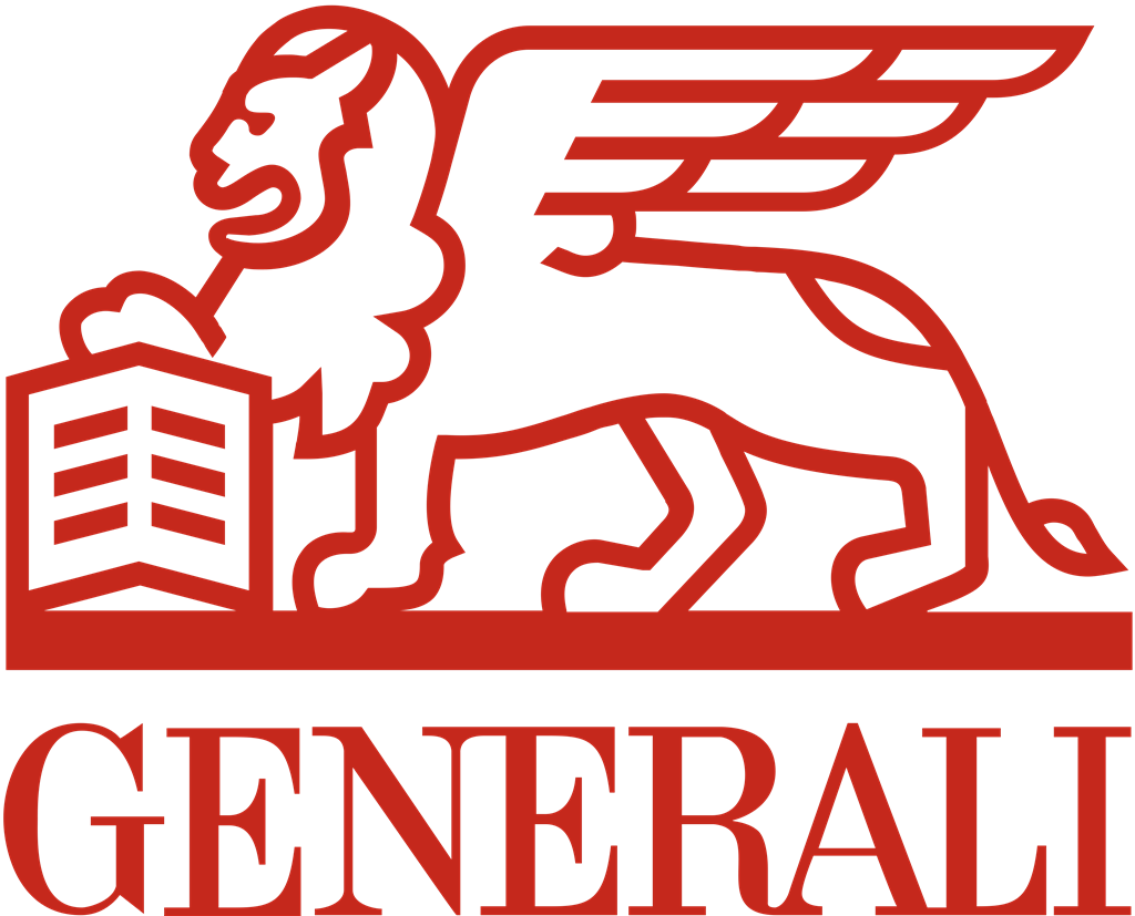 Generali logotype, transparent .png, medium, large