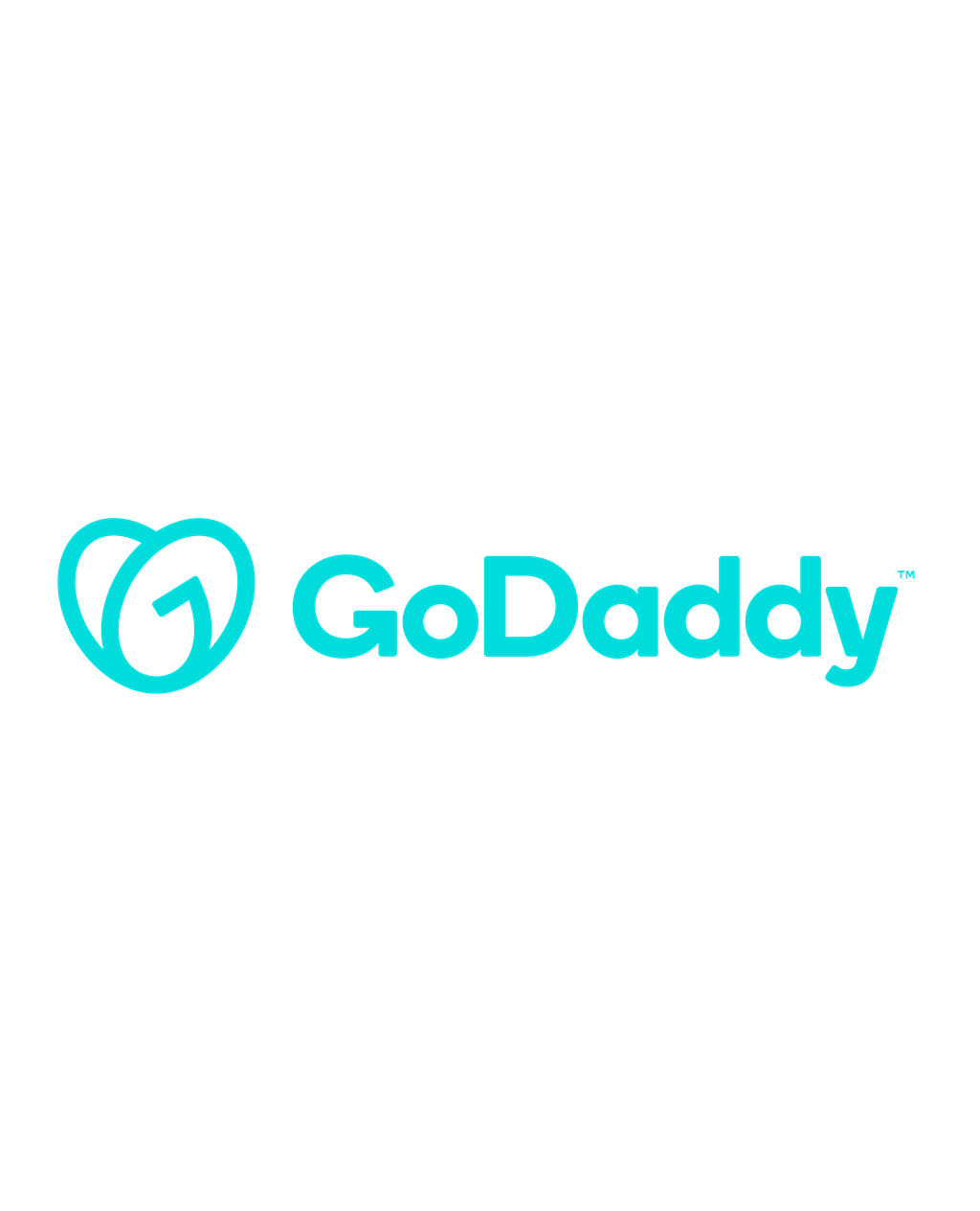 GoDaddy New 2020 logotype, transparent .png, medium, large