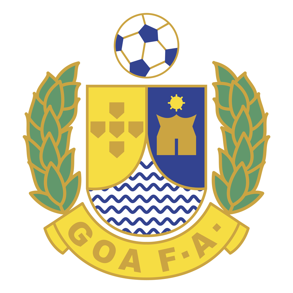 Goa Football Association logotype, transparent .png, medium, large
