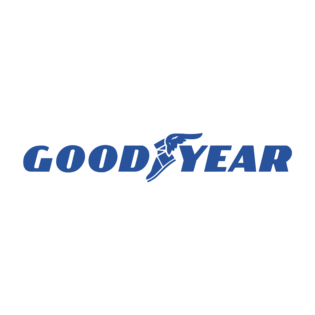 Goodyear logotype, transparent .png, medium, large