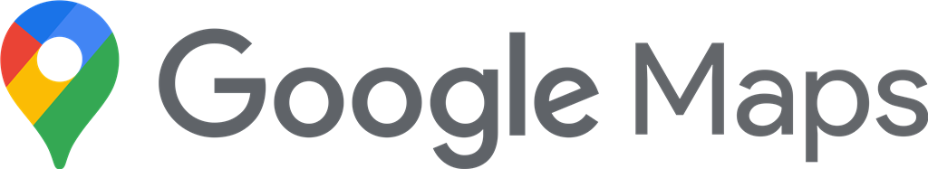 Google Maps 2020 logotype, transparent .png, medium, large