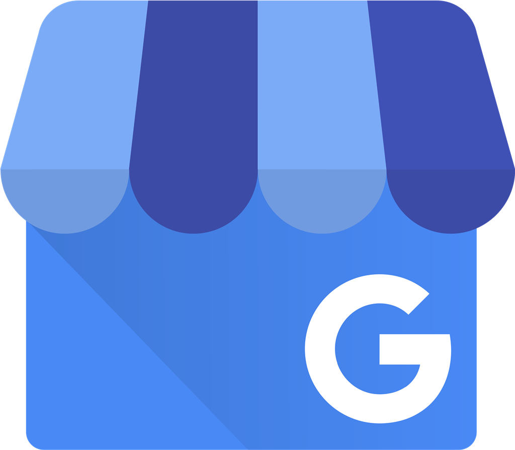Google My Business logotype, transparent .png, medium, large