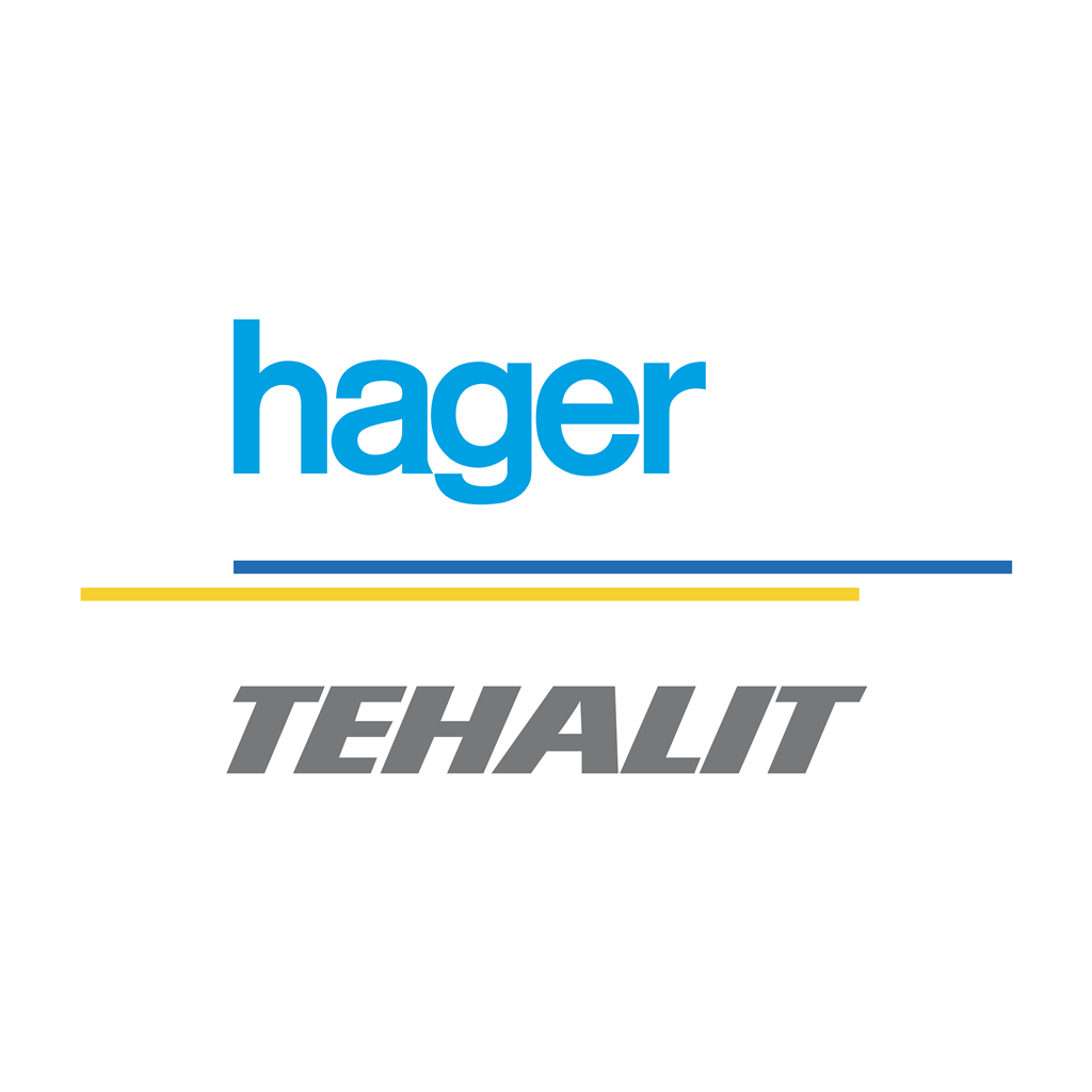 Hager Tehalit logotype, transparent .png, medium, large