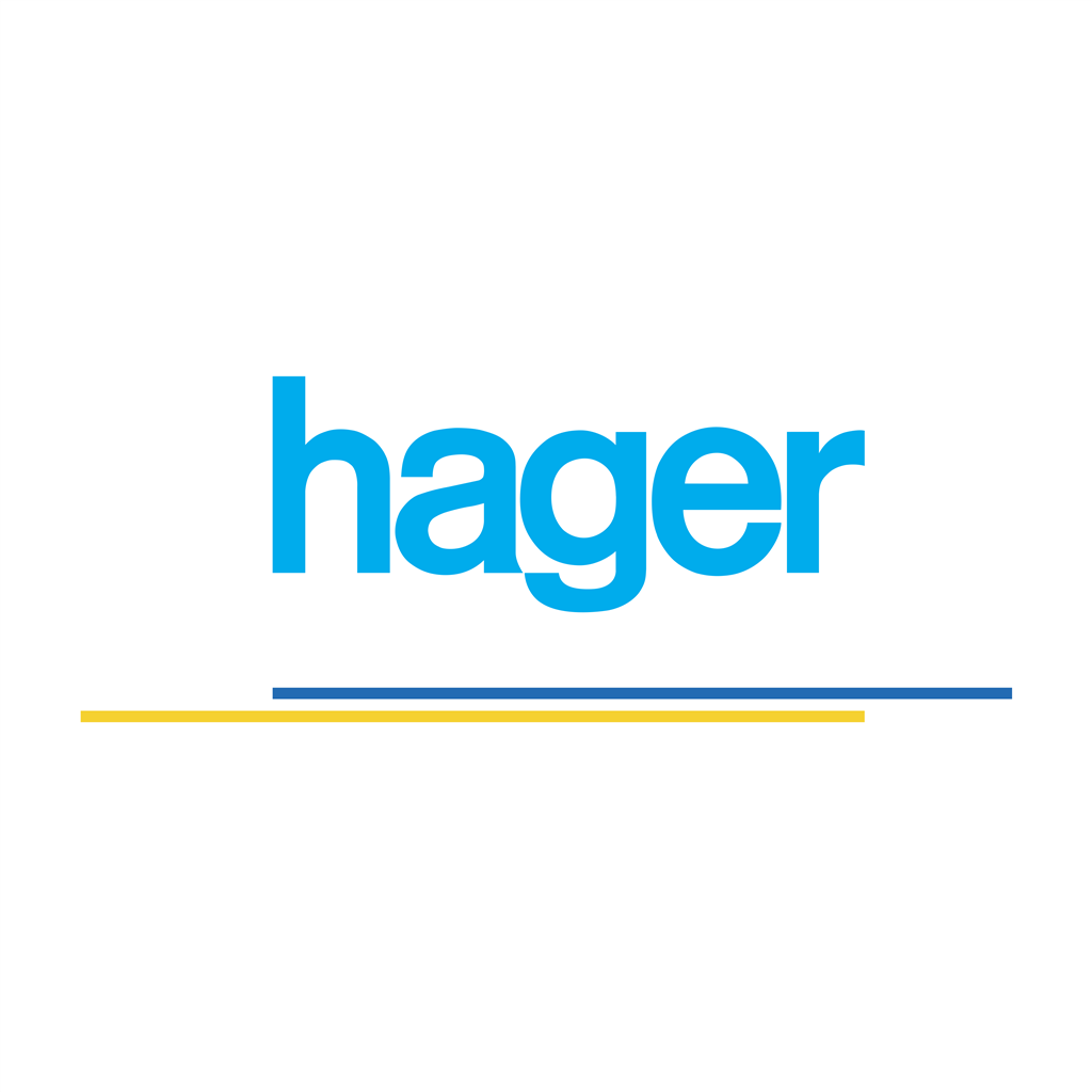 Hager logotype, transparent .png, medium, large