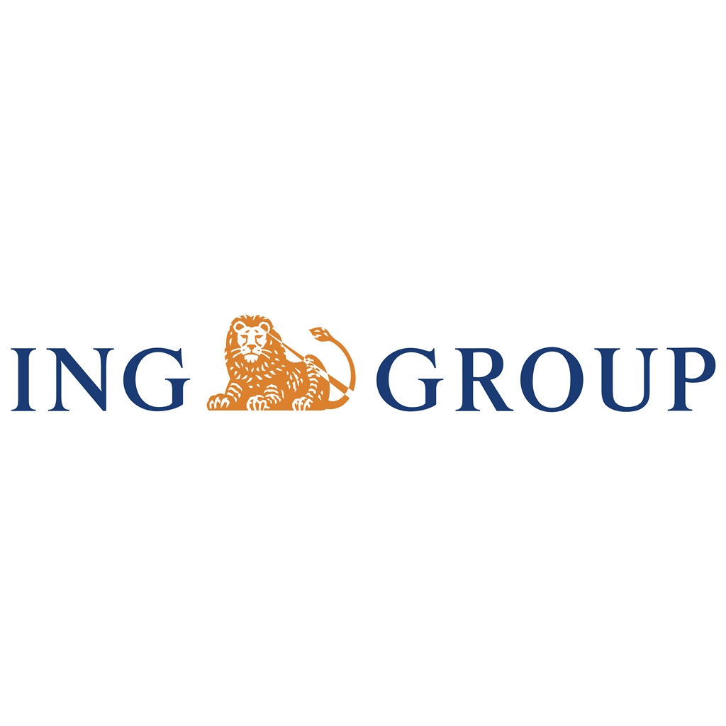 ING Group logotype, transparent .png, medium, large