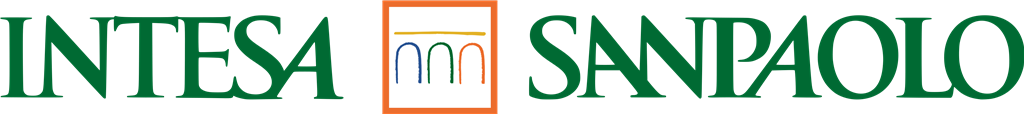 Intesa Sanpaolo logotype, transparent .png, medium, large