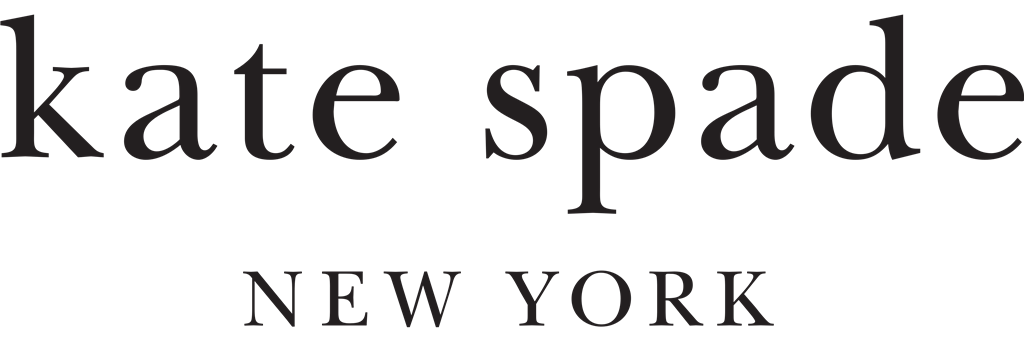 Kate Spade New York logotype, transparent .png, medium, large