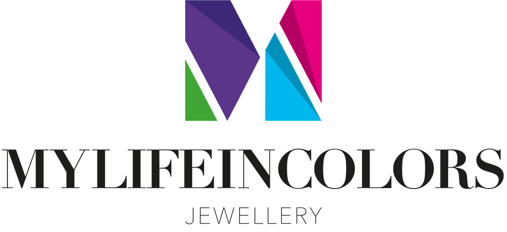 My life in colors Jewellery logotype, transparent .png, medium, large