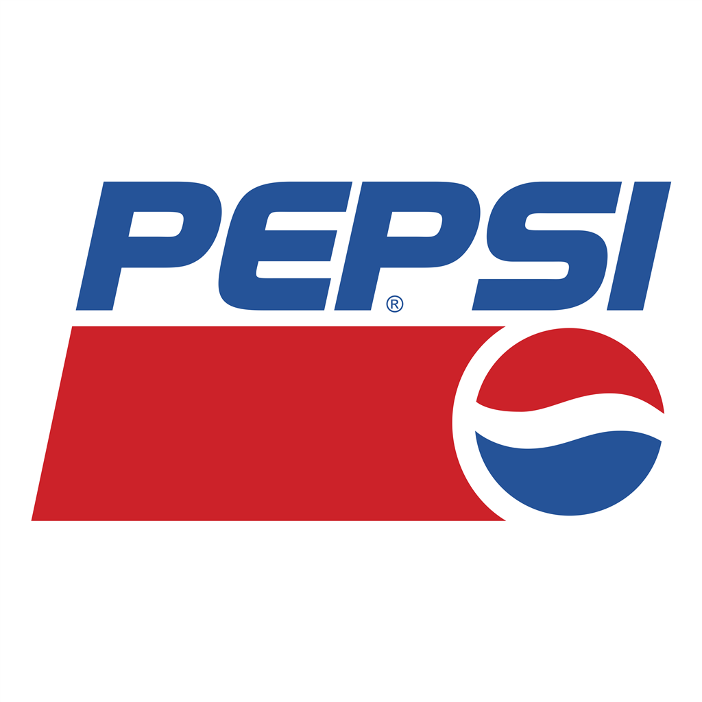 Pepsi logotype, transparent .png, medium, large