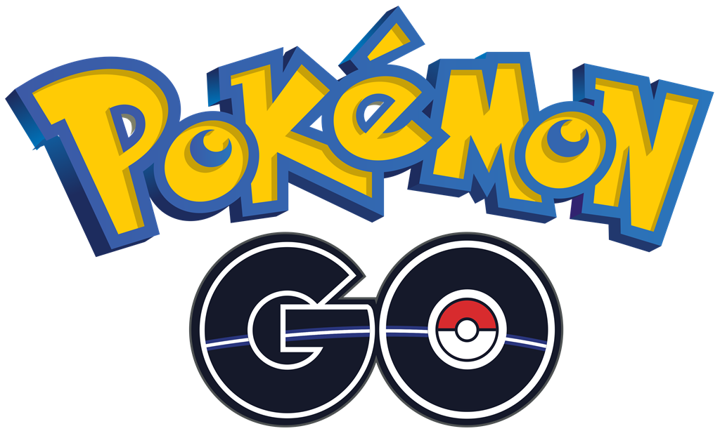 Pokémon Go logotype, transparent .png, medium, large
