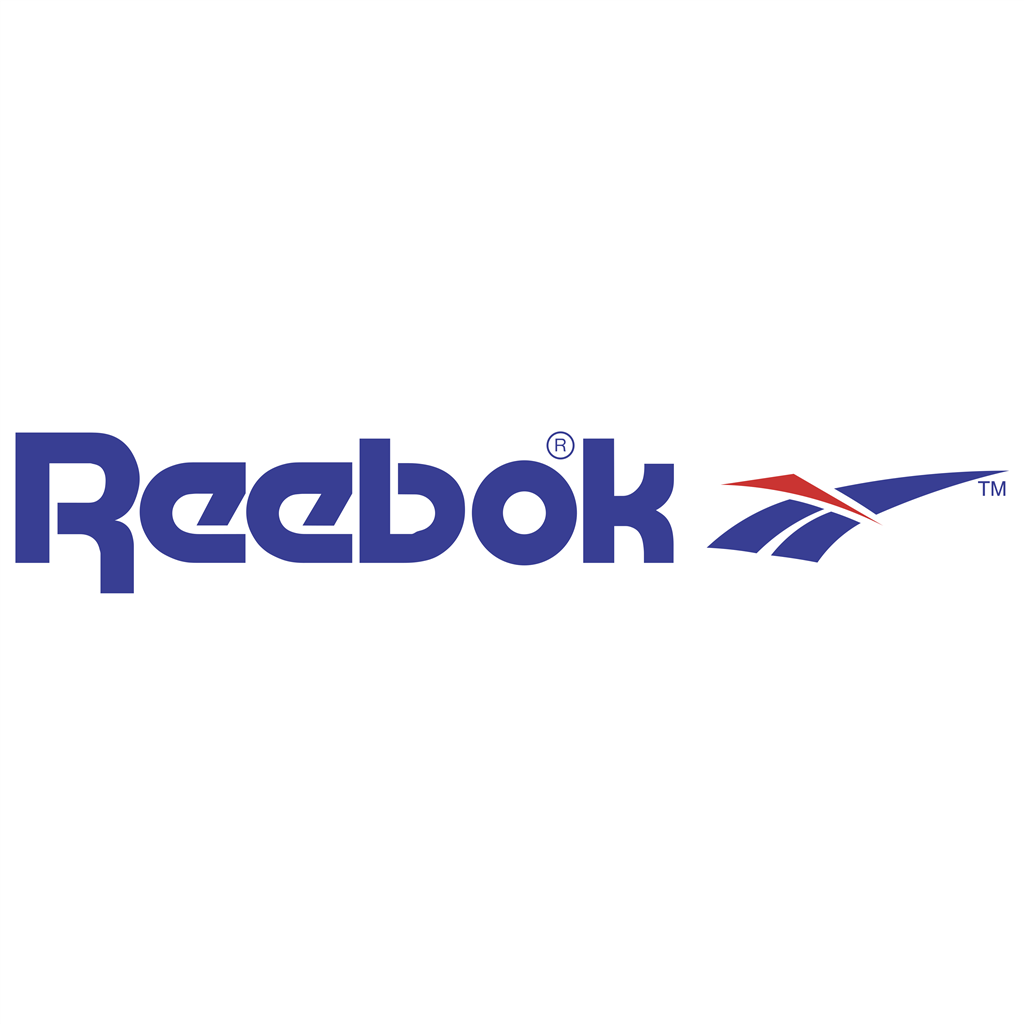 Reebok RTM logotype, transparent .png, medium, large