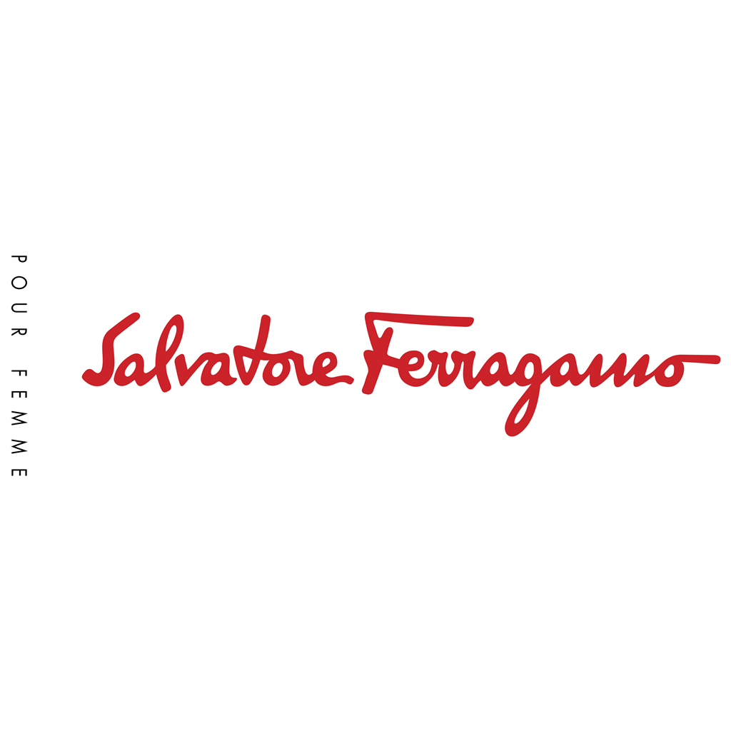 Salvatore Ferragamo logotype, transparent .png, medium, large