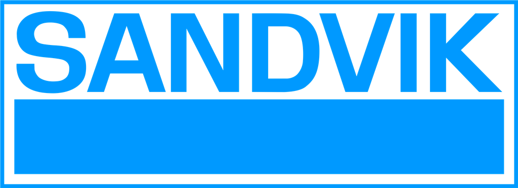 Sandvik logotype, transparent .png, medium, large