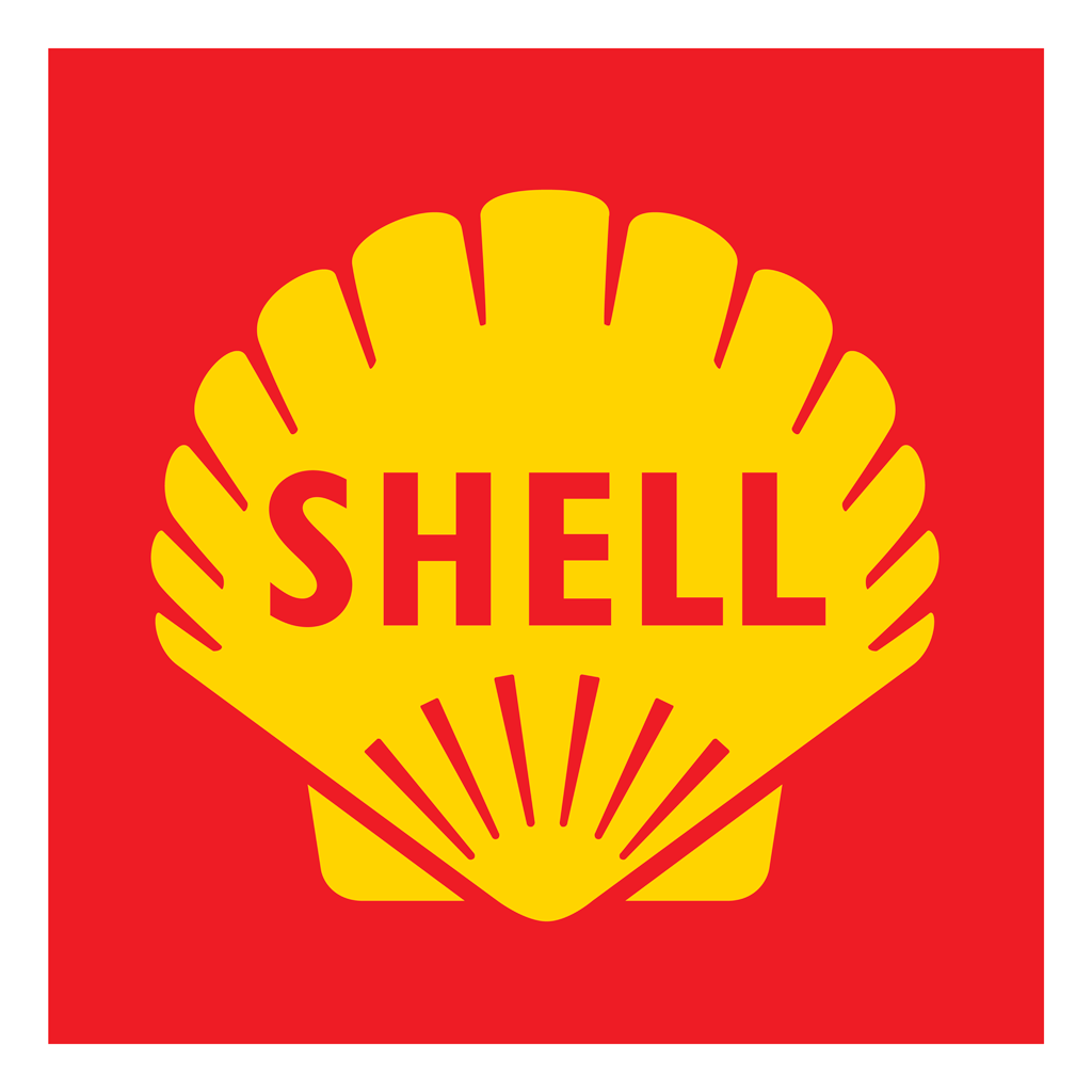 Shell cube logotype, transparent .png, medium, large