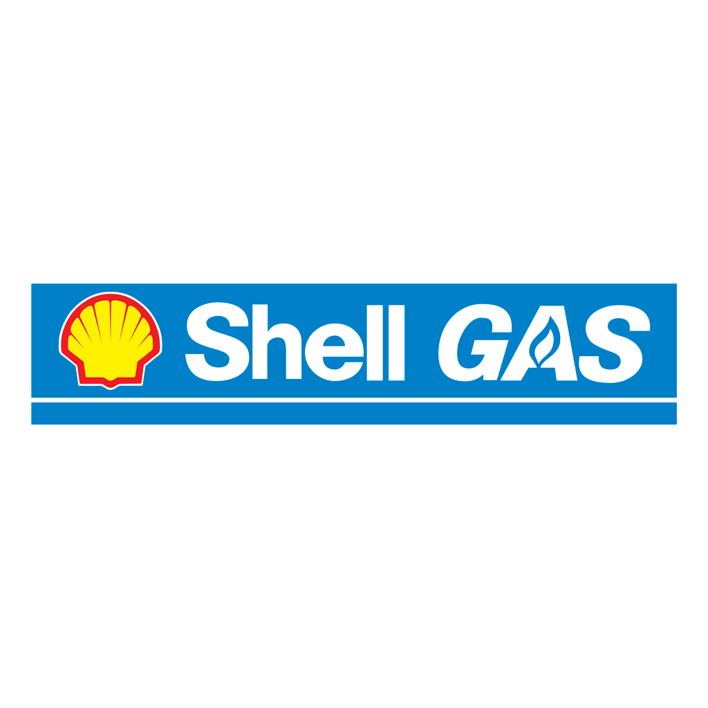 Shell gas logotype, transparent .png, medium, large