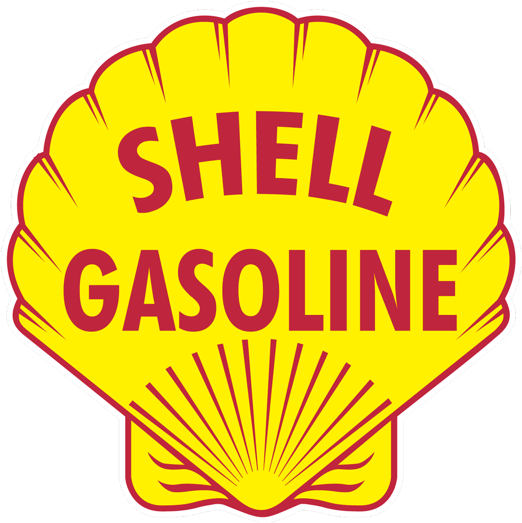 Shell gasoline logotype, transparent .png, medium, large