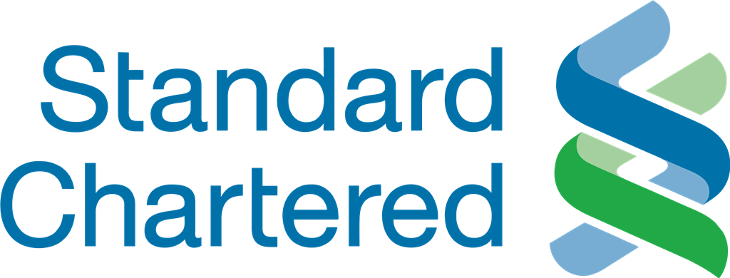 Standard Chartered logotype, transparent .png, medium, large