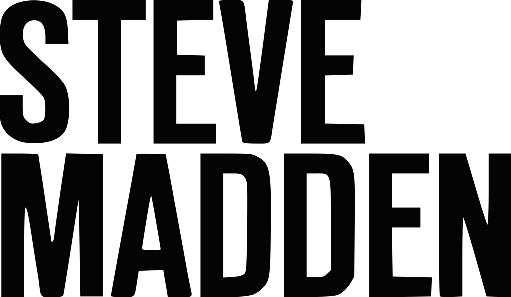 Steve Madden logotype, transparent .png, medium, large