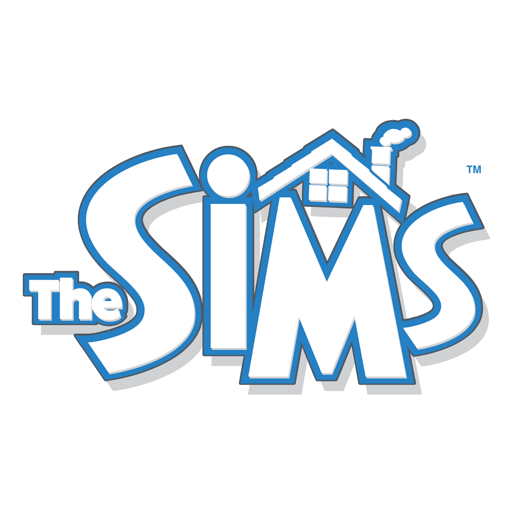 The Sims logotype, transparent .png, medium, large