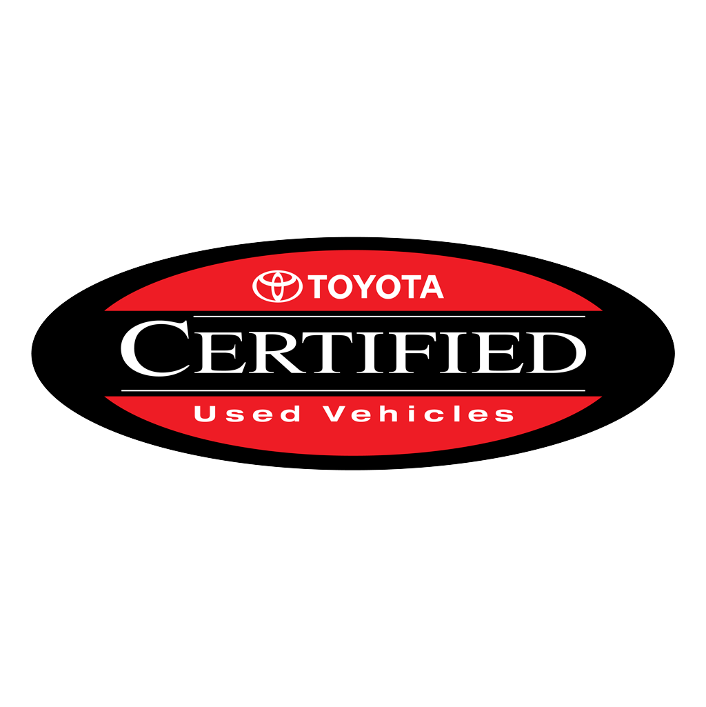 Toyota Certified Used Vehicles logotype, transparent .png, medium, large