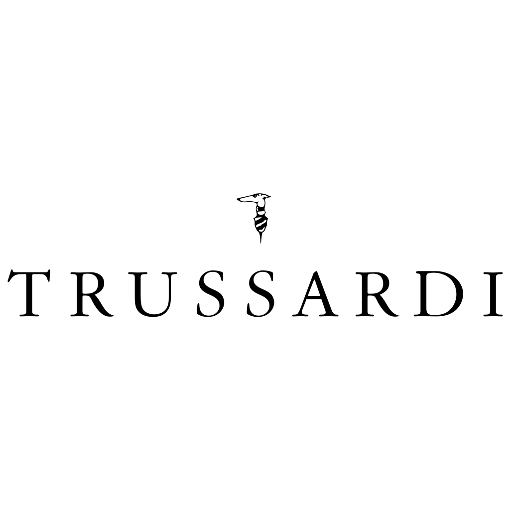 Trussardi logotype, transparent .png, medium, large