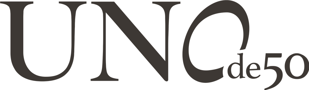 UNOde50 logotype, transparent .png, medium, large