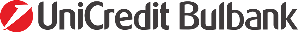 Unicredit Bulbank logotype, transparent .png, medium, large