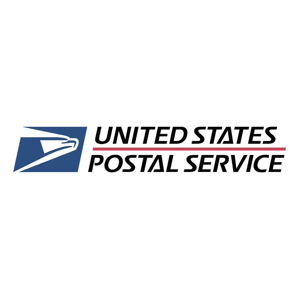 United States Postal Service - logotype, transparent .png, medium, large