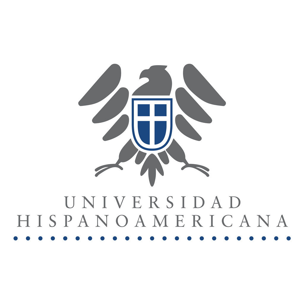 Universidad Hispanoamericana logotype, transparent .png, medium, large