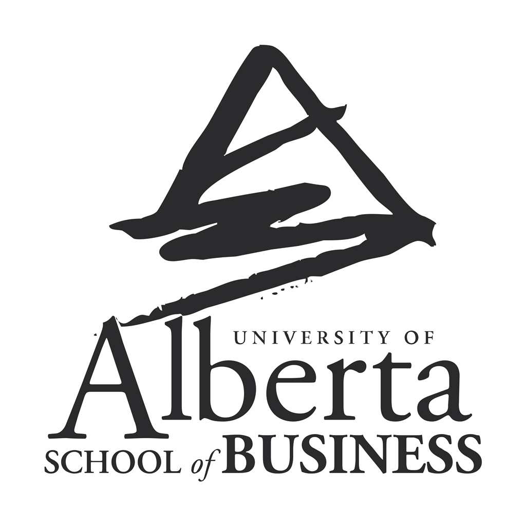 University of Alberta School of Business logotype, transparent .png, medium, large