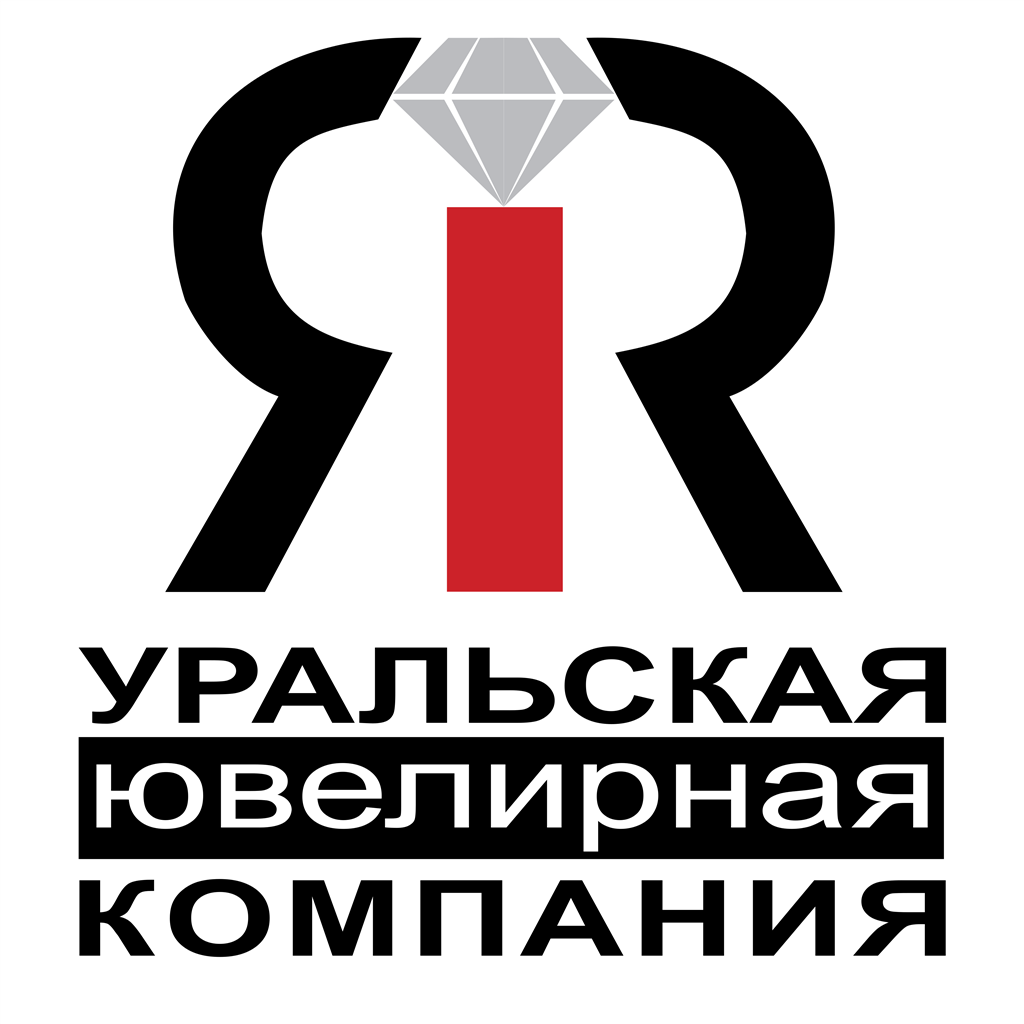Ural Jewelry logotype, transparent .png, medium, large